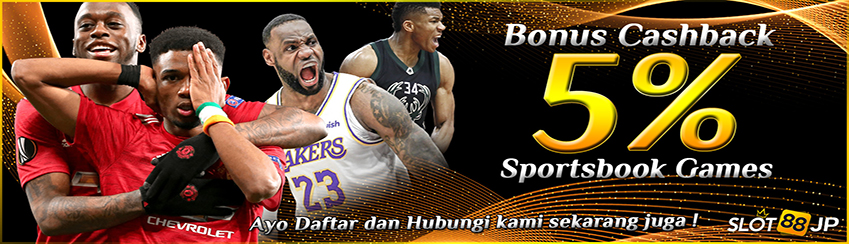 BONUS CASHBACK SPORTSBOOK 5%